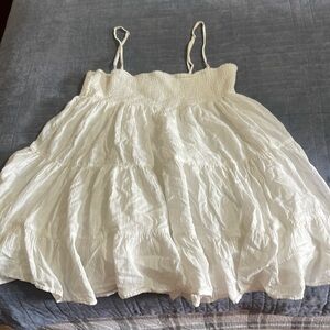 Zara white mini dress